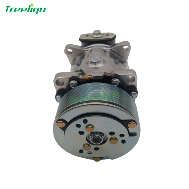 SD5H14 Car Compressor for Universal Vehicle Car air Conditioning System Compressor 119mm Black Pulley