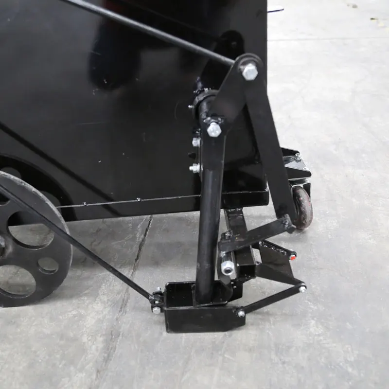 Hand push Asphalt crack Sealant heating cart for road pavement repair process