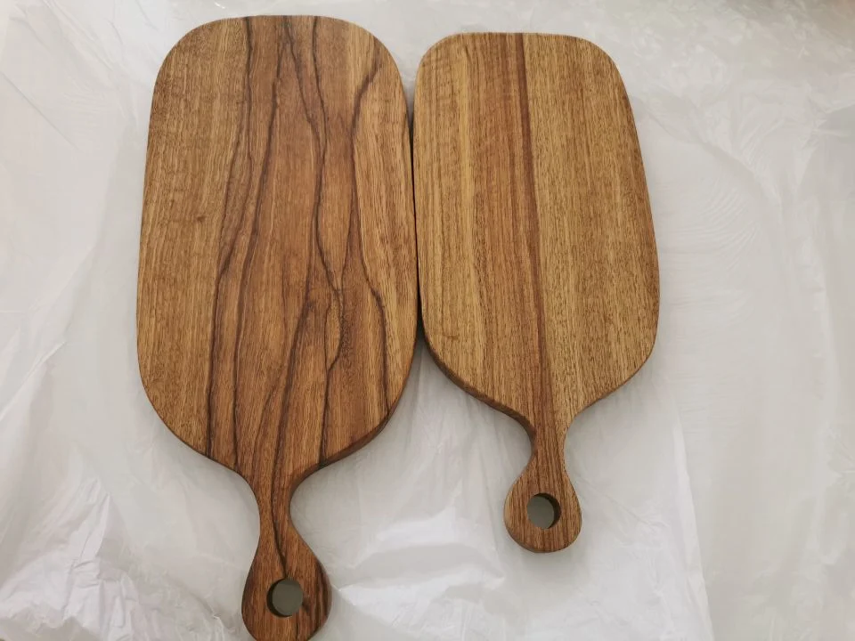 Kitchen Restaurant Zabra Wood Bread Cheese Cutting Chop Board With ...