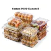 Envase tipo clamshell personalizado para alimentos