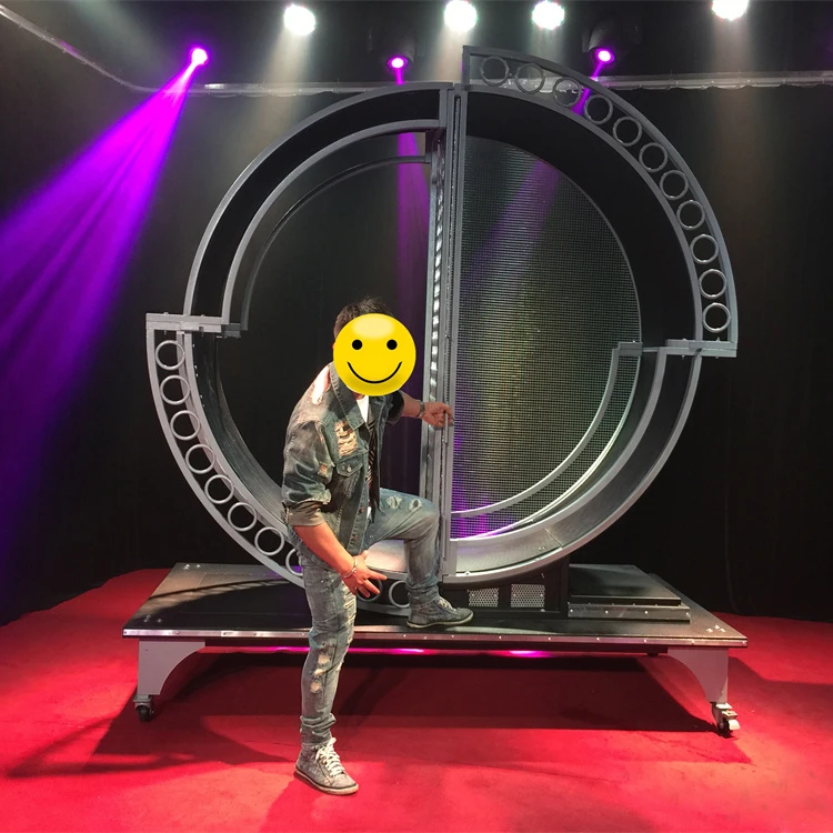 Magic Stage Performance Eclipse Illusion Shadow of a Man Be Crossed  Illusions Magic Tricks