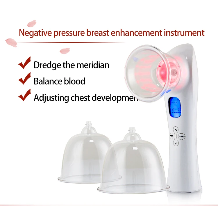 Best Hot Selling Butt Lift 3 Cups Butt Lifting Vacuum Suction Therapy Breast Massager Machine Enlargement Beauty Salon Equipment