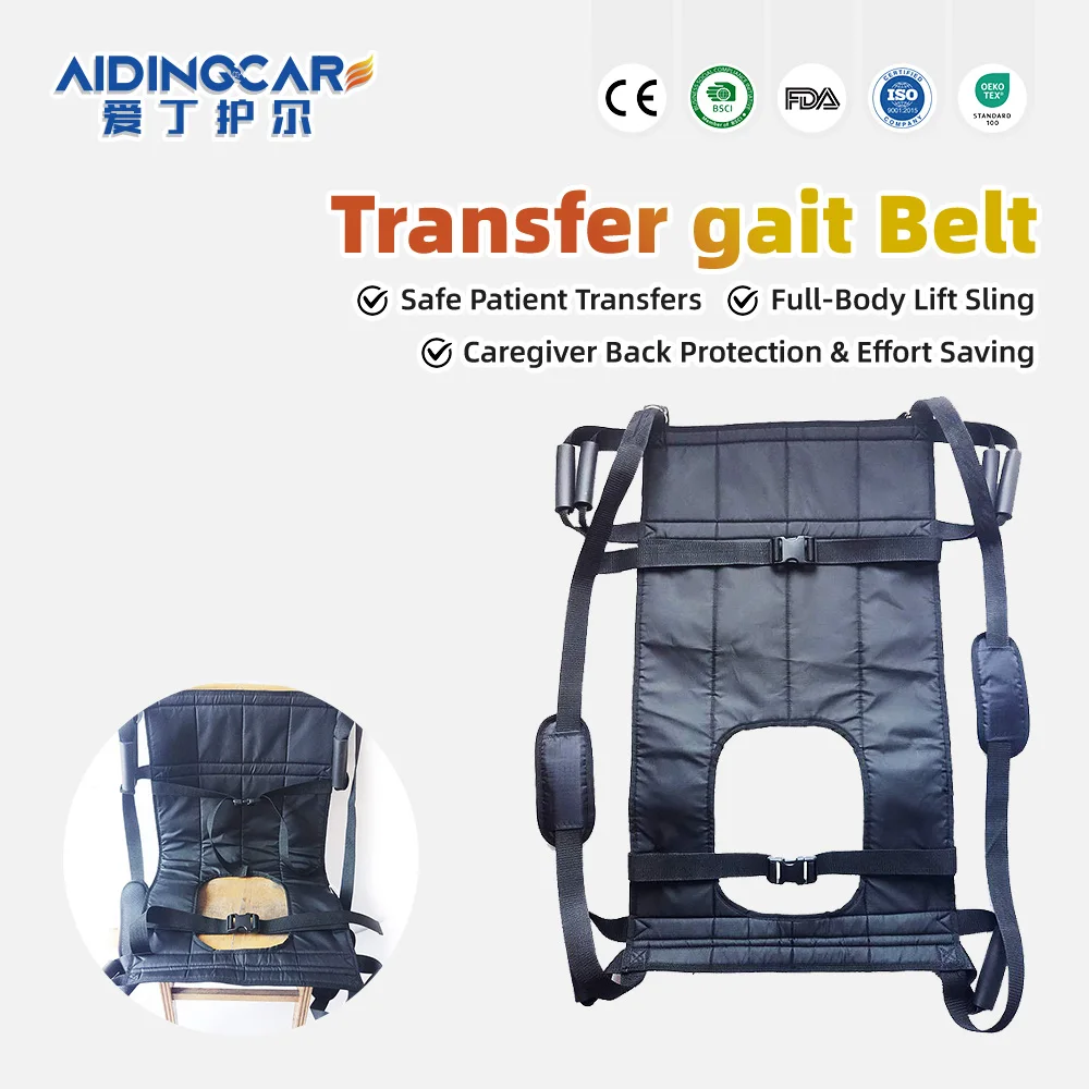Wholesale Aidingcare PT-3611 Patient Lift Gait Belt for Elderly with N - product detail 1