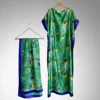 95-peacock blue green