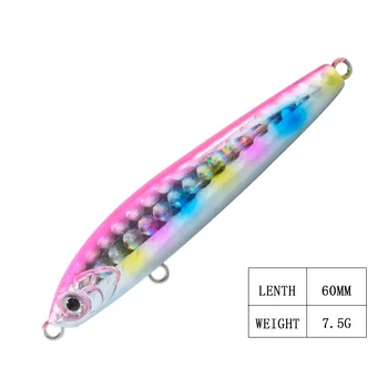 Wholesale Hard Plastic Pencil Lure for Freshwater Fishing for Mackerel Other Species Made Durable ABS Material Manufacturers – Pencil – view 3