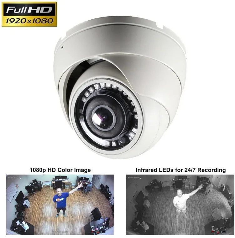 Factory Price 2MP 5MP 8MP 4K Analog  Small AHD 4 in 1 Camera CVI TVI CVBS Camera System Manufacturer Supplier Cctv Camera
