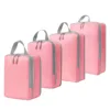 Compressed four-piece set [pink]