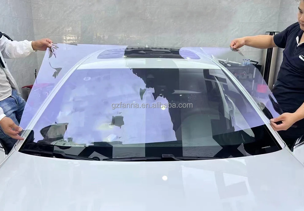 10 Years Warranty 2mil Ultra Hd Nano Metal Car Glass Film Uv Curing