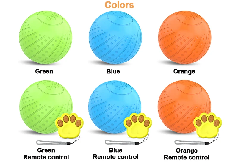 Interactive Dog Toys Pet Cat Dog Automatic Self Moving Ball Active
