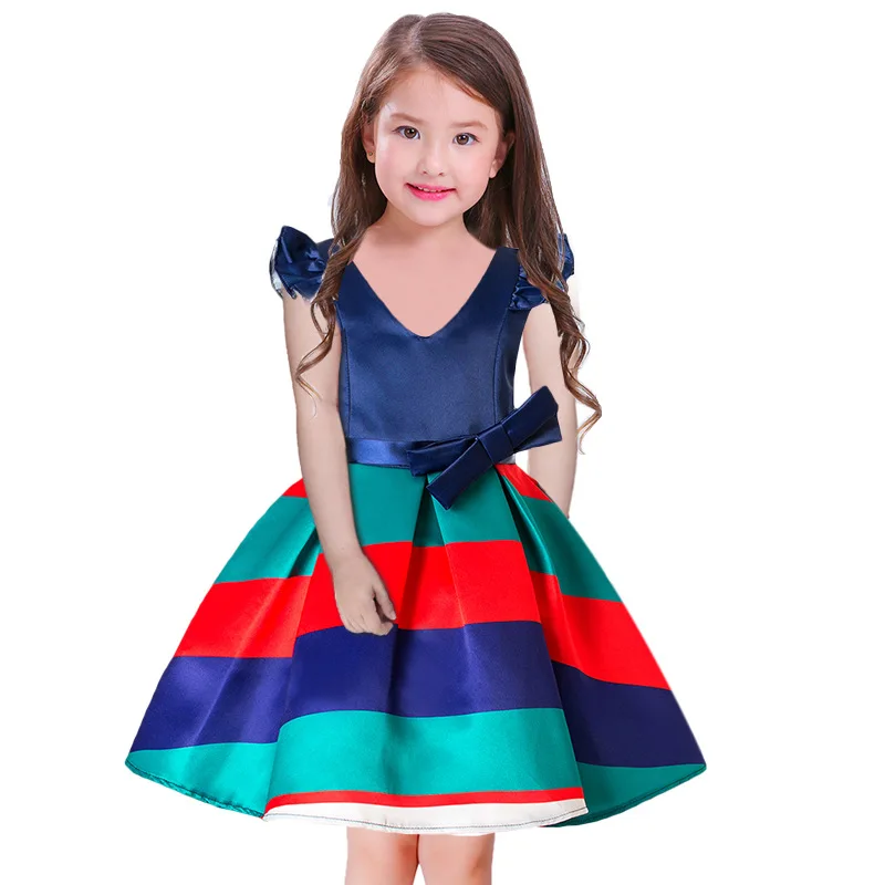 19 D Ete Sans Manches Enfants Fille 7th Robe De Fete D Anniversaire Buy Turquie Mode Enfants Filles Robe De Soiree Bleu Enfants Vetements Fille Robe De Soiree Decontractee Robe D Ete Pour Enfants Product On