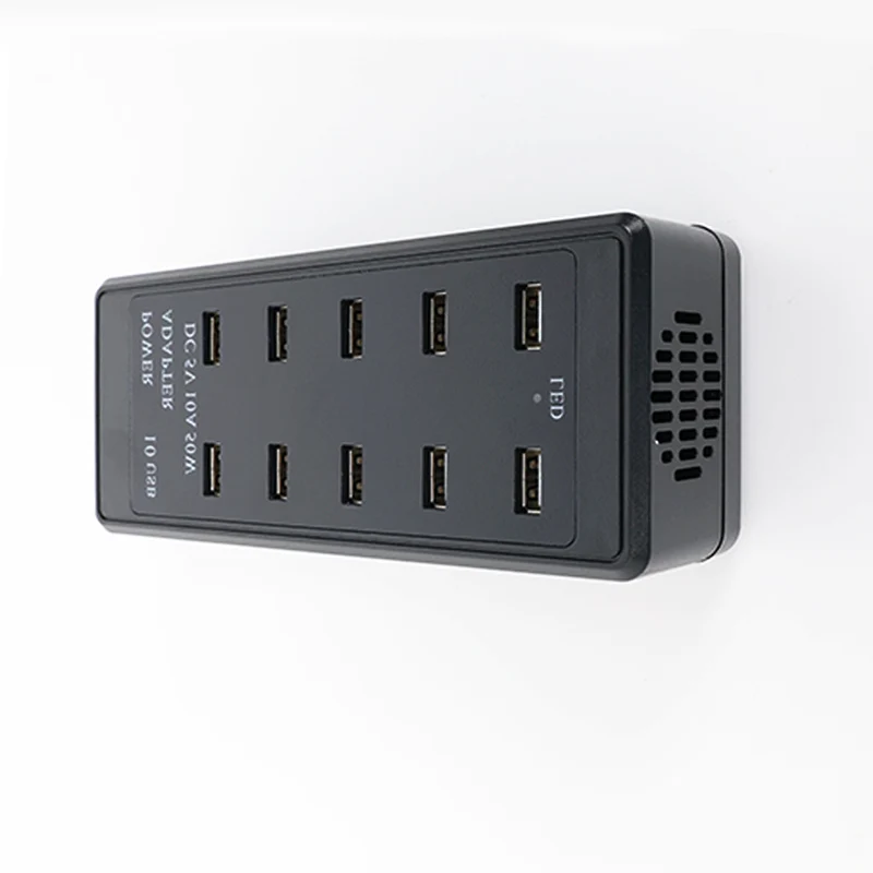 Wholesale 10 Port Usb Charger 50W Fast Charging Station for Tablet Phone