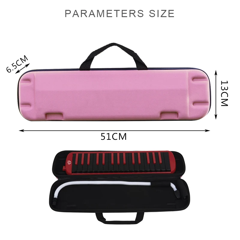 24 28 Hole Custom Logo Instrument Cases Travel Instrument Bags EVA Organ Cases For Musical Instruments manufacture