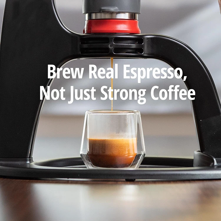 Direct Lever Manual Espresso Maker For Home With Two Portafilters