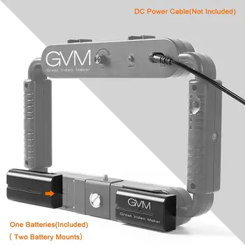 GVM TL-10S 5600K Selfie LED Ring Light Smartphone Video Rig Phone Video Stabilizer for Camera/Smartphone/Makeup product image