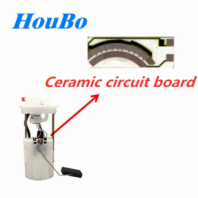 Automobile Transmission System Ceramic Printed Circuit Board Alumina Ceramic PCB Circuit Boards