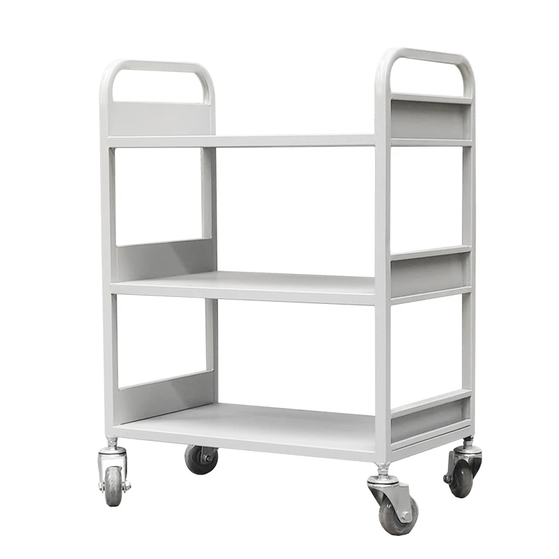 Modern Design Metal Mobile Book Ladder Factory Direct Sale for School and Archival Libraries for Hotels and Hospitals