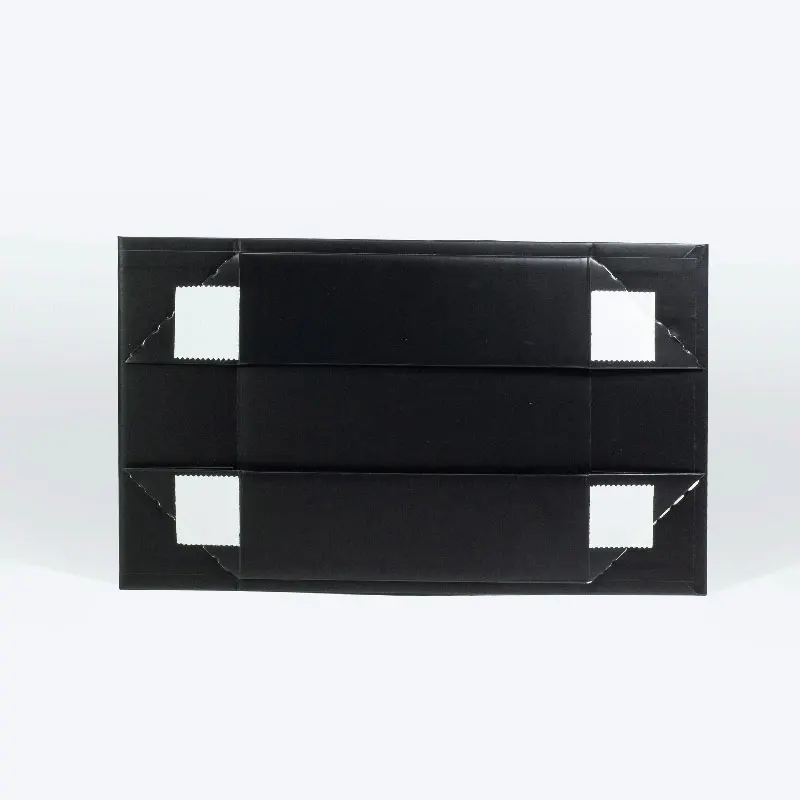Wholesale Bulk Luxury square Black Magnetic Closure Lid Retail Product Box Packaging