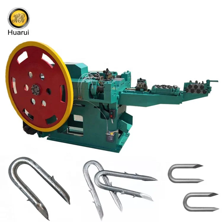 Galvanised Fencing Staples Making Machine U Shaped Nails Making Machine