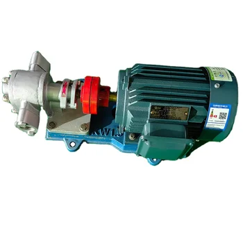 KCB-55 Stainless Steel Self-Priming Gear Pump Food Grade Honey Egg White High-Temperature Sanitary for Pumps