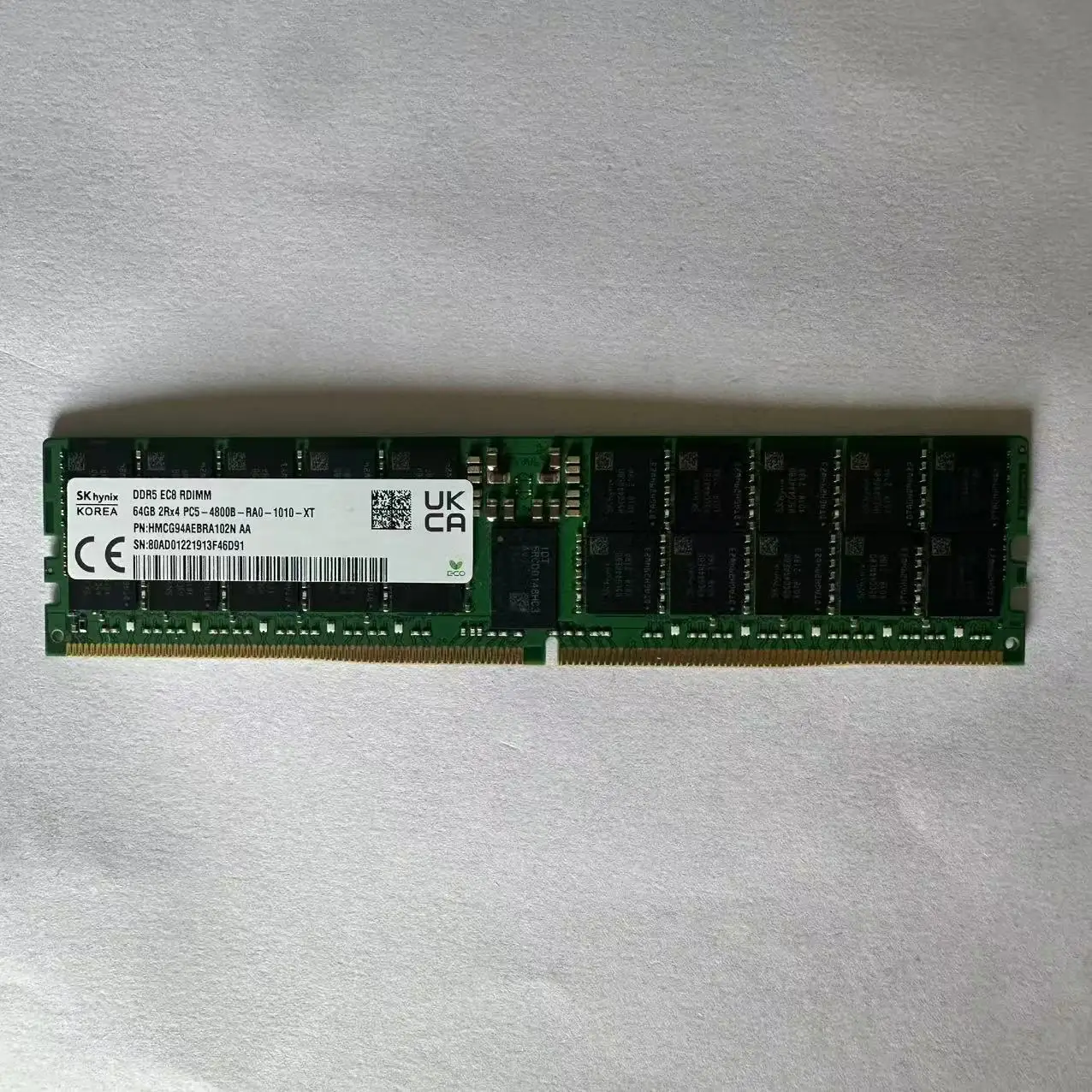 Sk/hynix 64GB DDR5 PC5-4800 ECC REG Memory for Servers