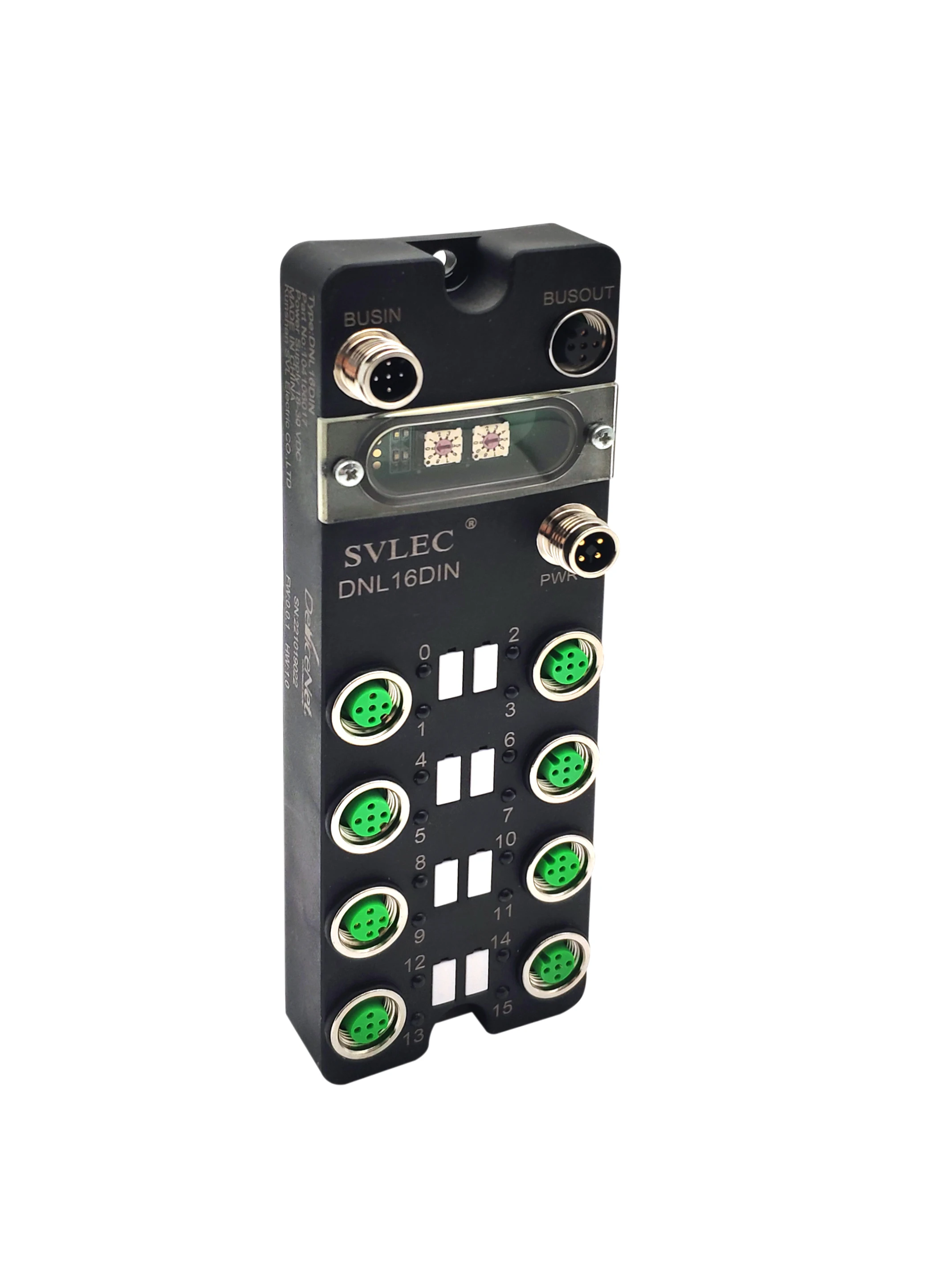Waterproof Ip67 Compact Structure I/o Module Electronic Control Modbus ...