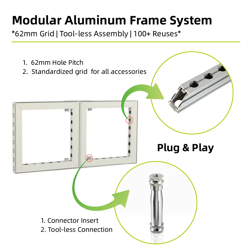 20ft Aluminum Extrusion Manufacturing System Trade Show Booth Two Storey Double Deck Exhibition Stand Modular Display System