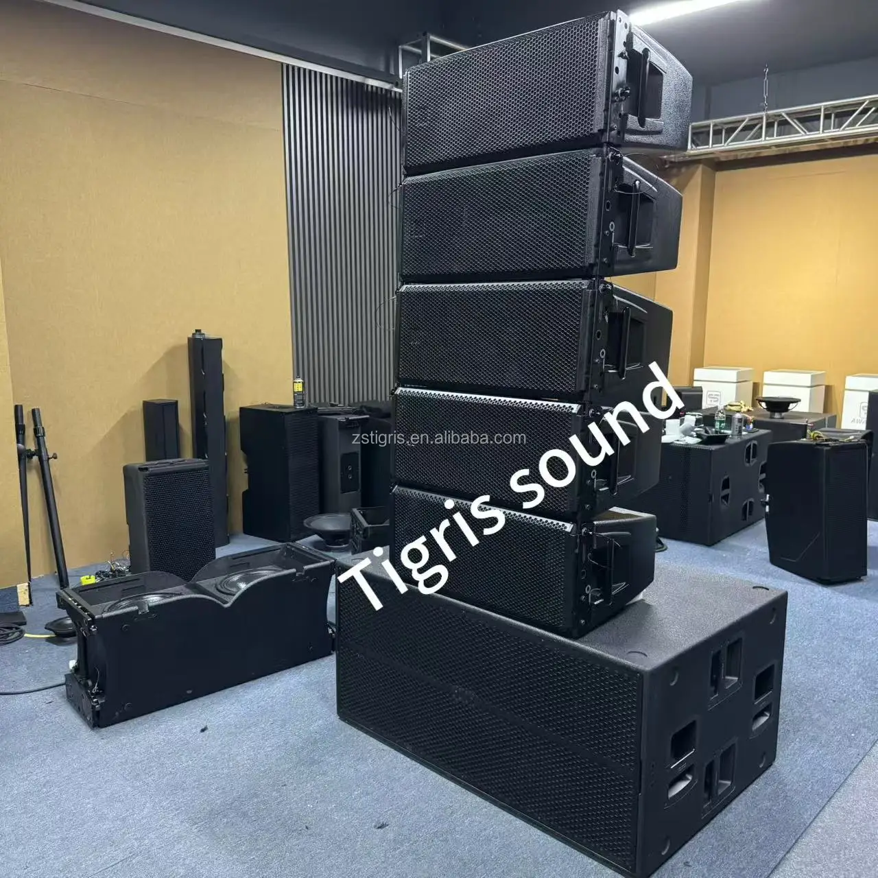 Dj Box American Dj Line Array Speaker System Sound Prince M-210