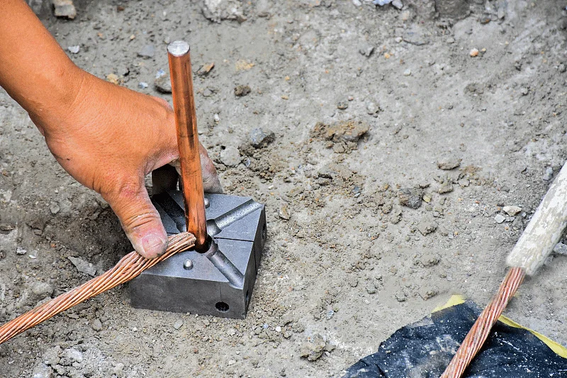 High Quality Threaded Copper Grounding Rod Pointed Copper Clad Steel