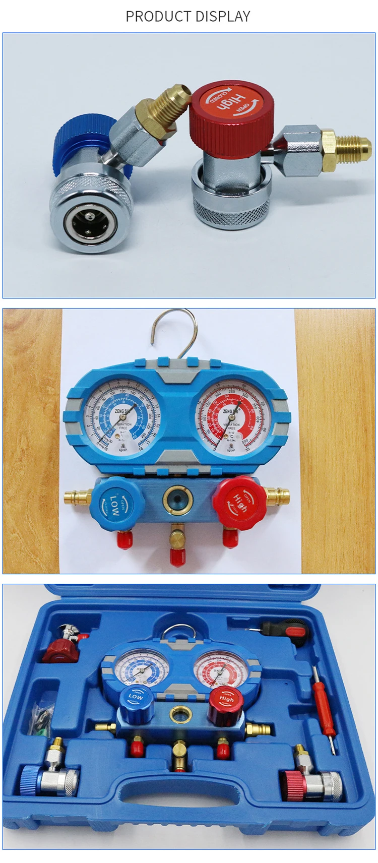 Automotive Air Conditioning System,Leak Joints Detect Repair Tools Test