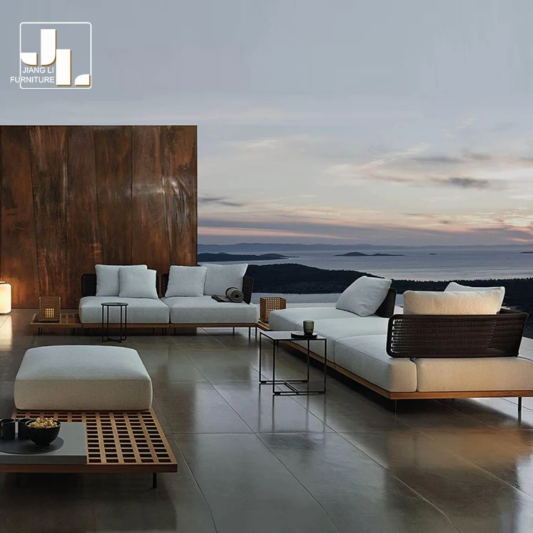 Luxury Hotel Garden Outdoor Furniture Set Modern Villa Patio Balcony