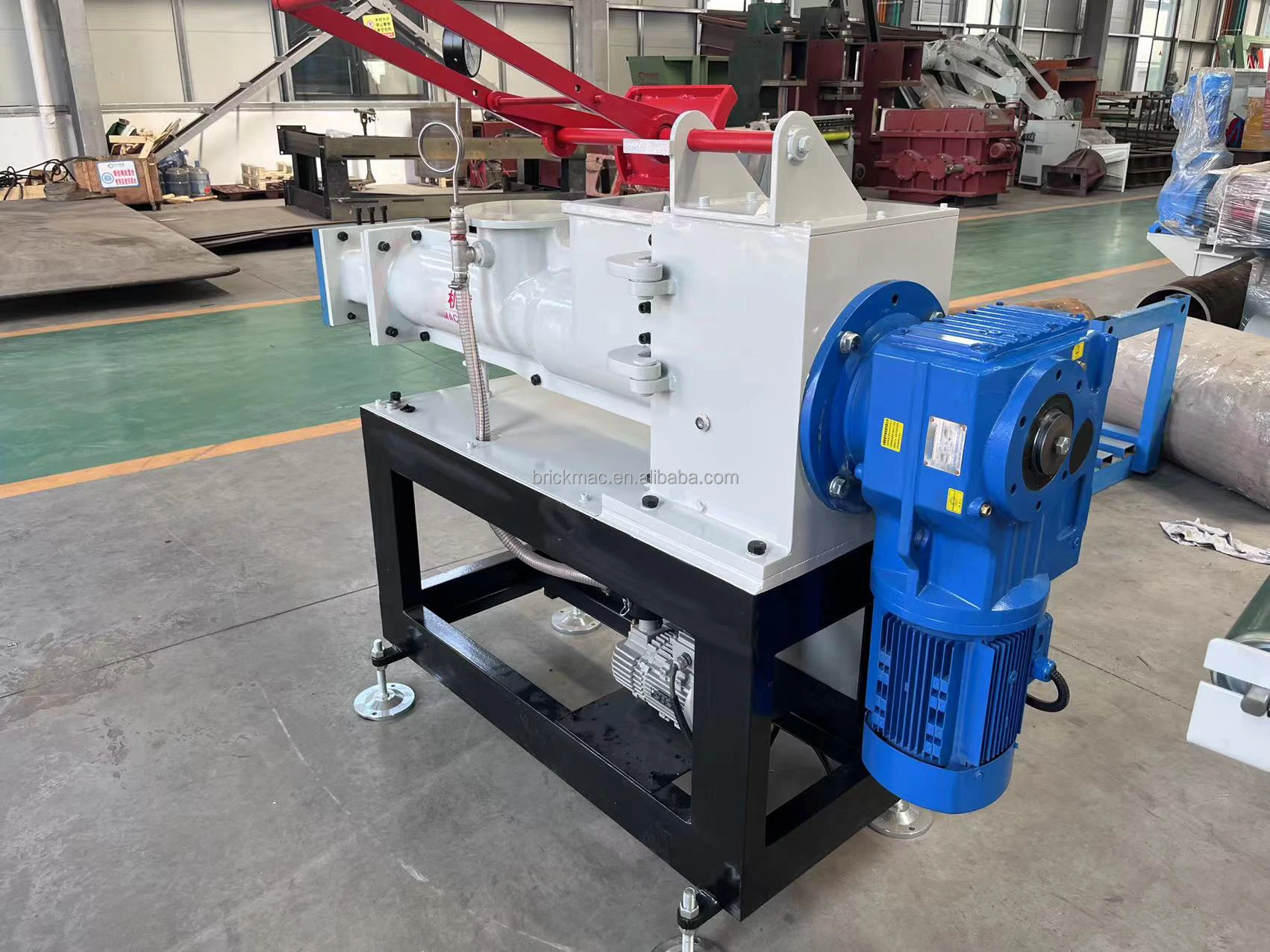BRICKMAC Rubber Extruder Machine Brick Making Machine Vacuum Clay Extruder Blocks Production Brick Making Machinery Automatic