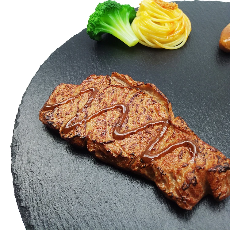 Handicraft Steak Slate Stone Sizzling Plate