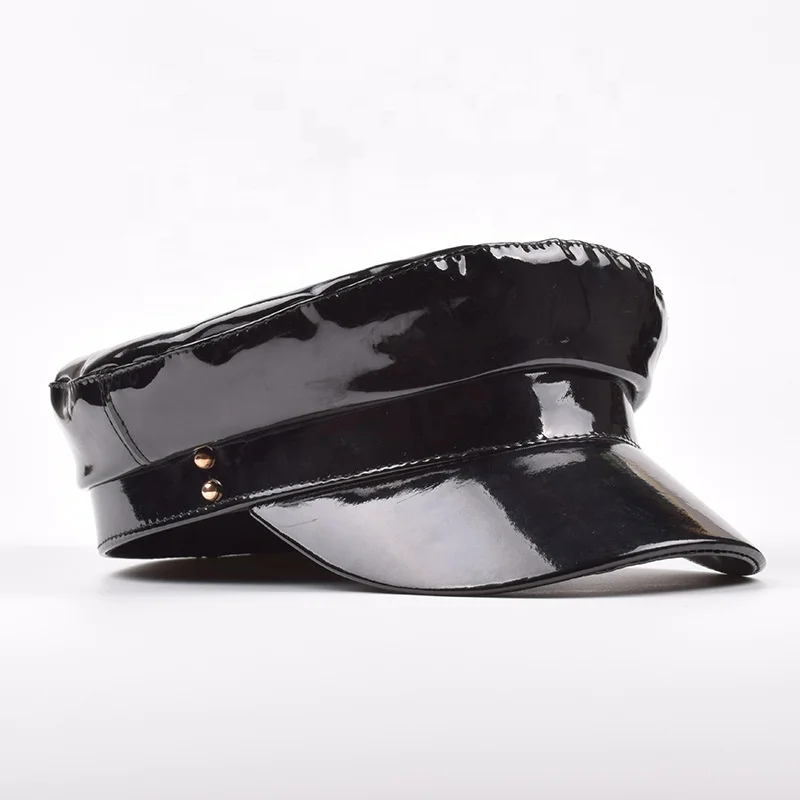 Hat Female Autumn And Winter Retro Navy 