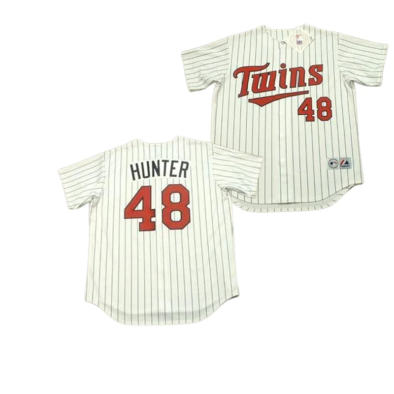 Wholesale Men's Minnesota Twins 36 Jim Kaa 47 Jack Morris 48 Torii Hunter  57 Johan Santana Throwback Baseball Jersey Stitched S-5xl From m.