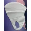 Hyaluronic acid 3D three-dimensional mask, striped, light gray)
