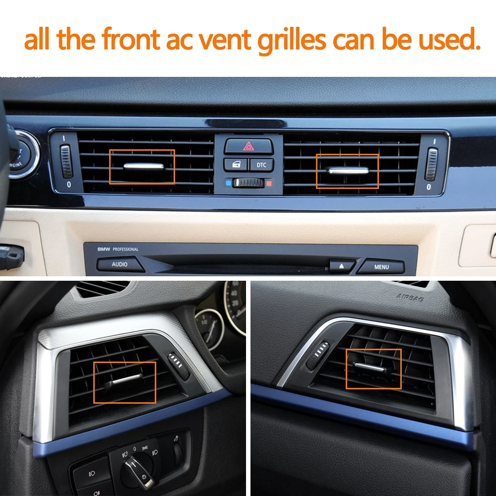 Car Air Conditioning Ac Vent Grille Tab Clip Outlet Repair Kit For Bmw