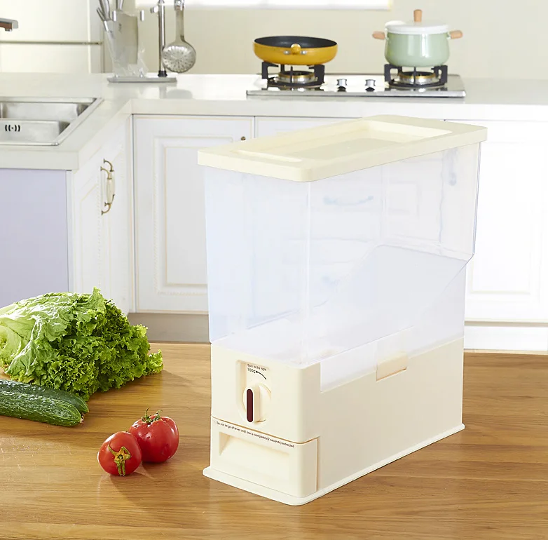 Оптовая продажа 6 кг экологичный маленький контейнер для хранения кормов собак милый пластиковый автоматический кормушка с емкостью 200 мл