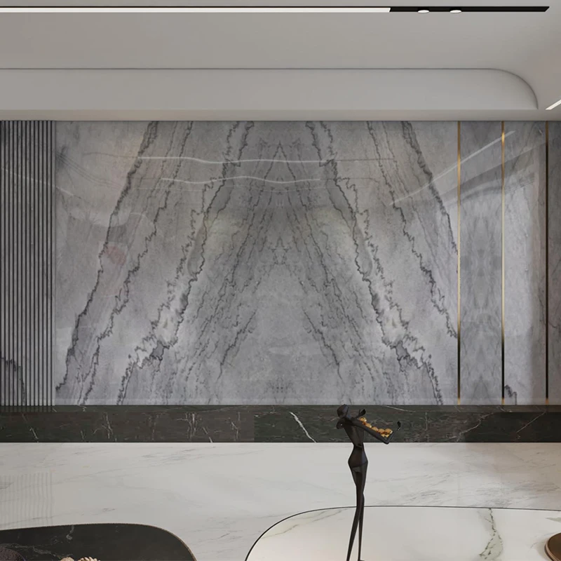 product china natural bruce grey marble bookmatch for interior wall floor project supply price grey marble slab-6