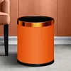 10L Vibrant Orange with Gold Ring