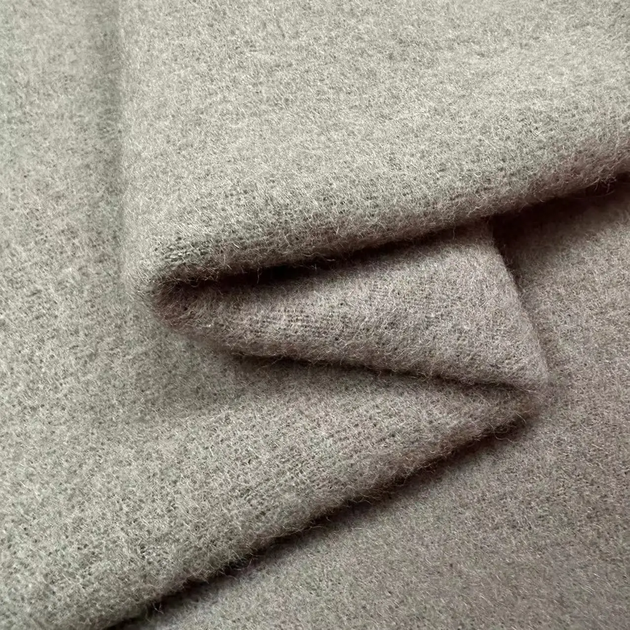 Soft And Warm Double Faced Two Sides Brushed Micro Merino Wool Fleece ...