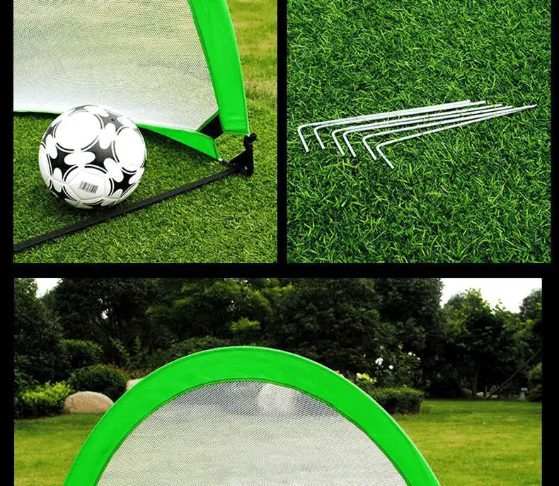 Portable Foldable Football Soccer Ball Nets Training Equipment Pop Up Soccer Goal Outdoor Play