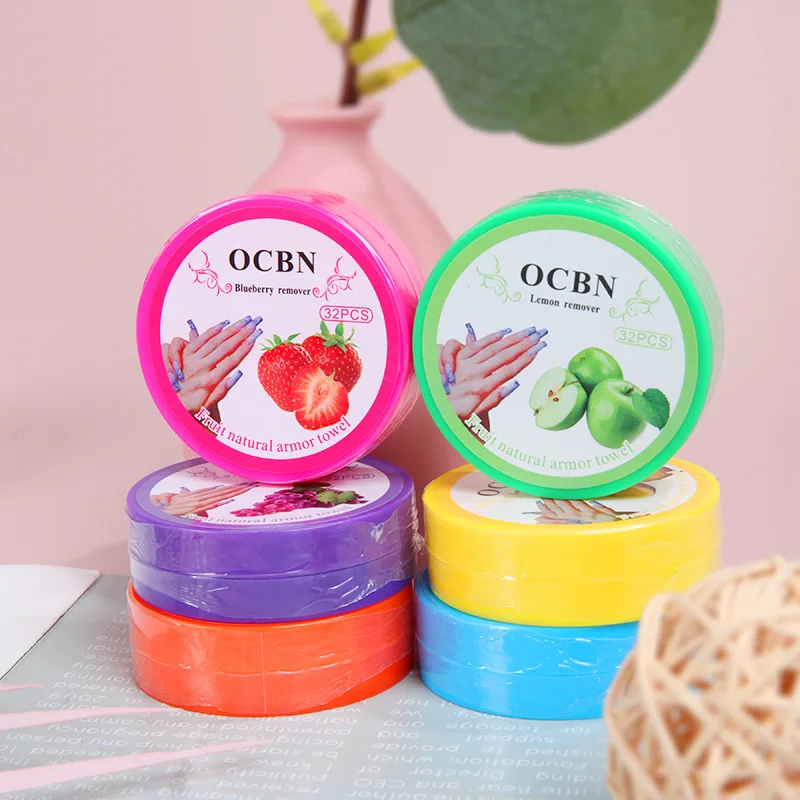 Оптовая продажа, высокое качество, безопасные для окружающей среды одноразовые фруктовый аромат ароматы для ногтей жидкость для снятия лака салфетки