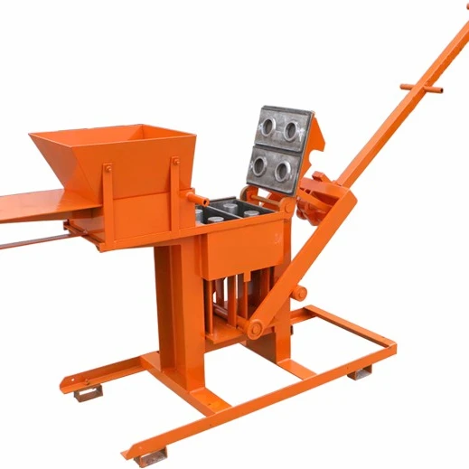 FL2-40 Interlocking Clay Mud Ground Stabilized Soil Brick Making Machine Compressed Earth Block Machine for Sale