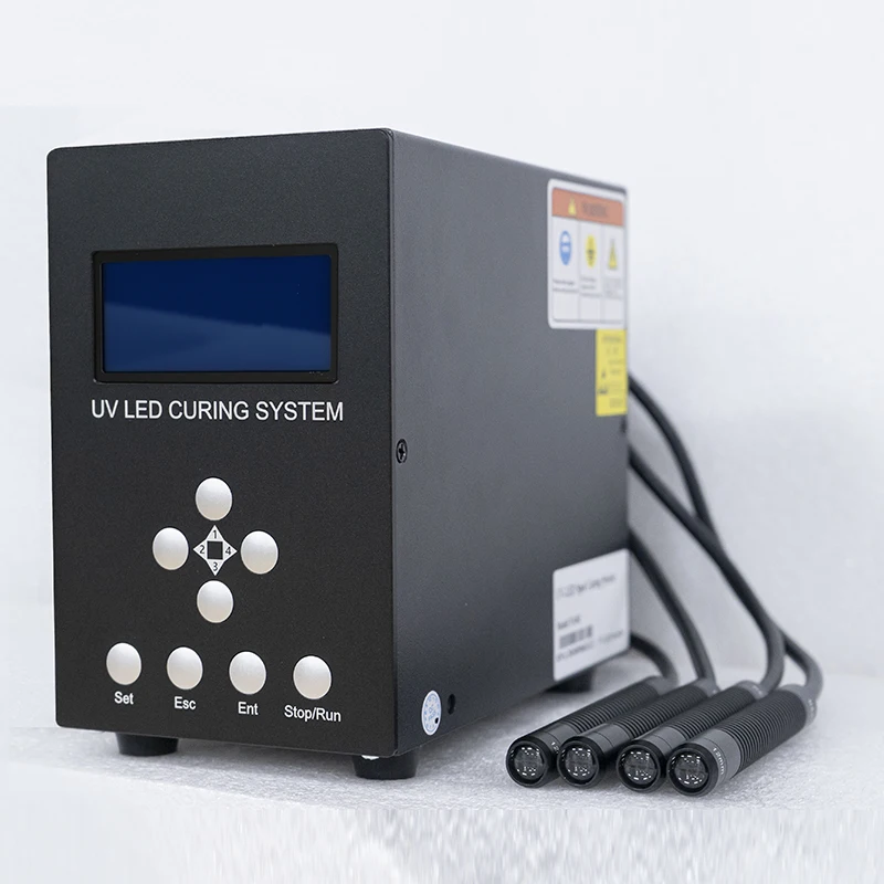 UV LED Curing Lamp UV Point Light Source  Dispenser Drying Lamp Small Area UV Dryer Mini UVLED Curing Machine