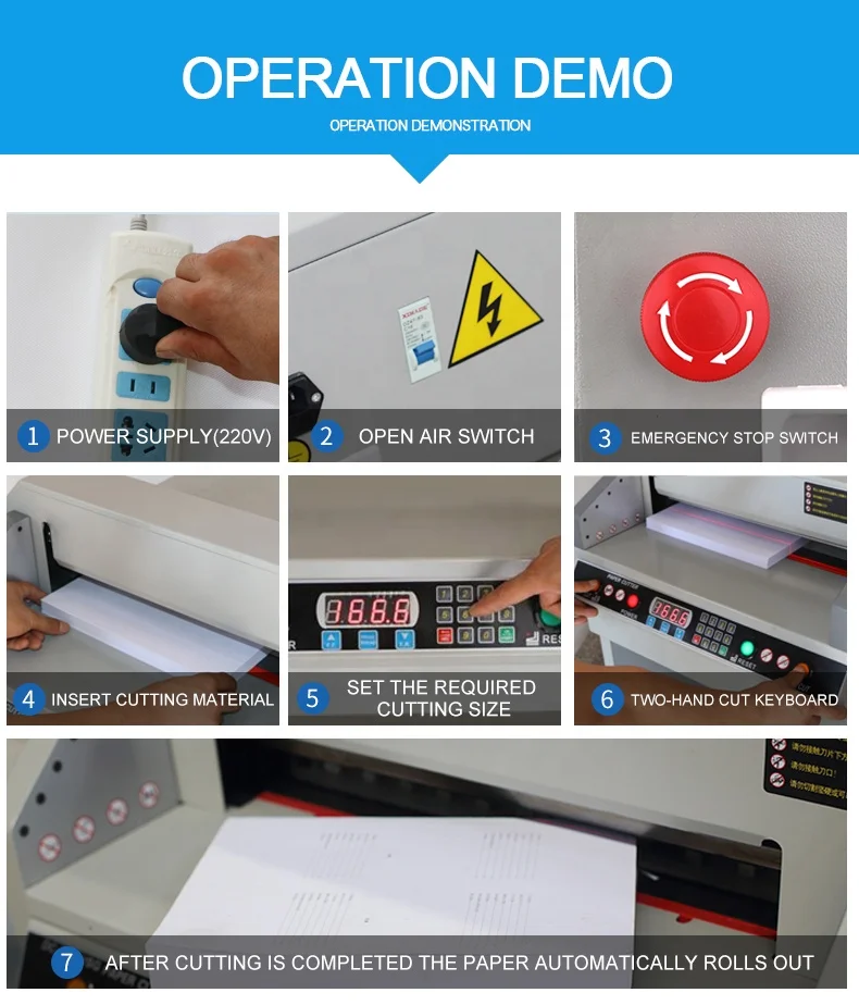 WD-450VSG+ High Precise Digital Auto Paper Cutting Machine