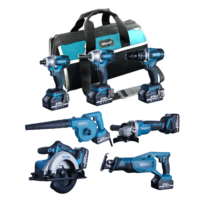 Brushless and Cordless Ingco Tool Set 18v 20v Combo Kits Cordless High Quality
