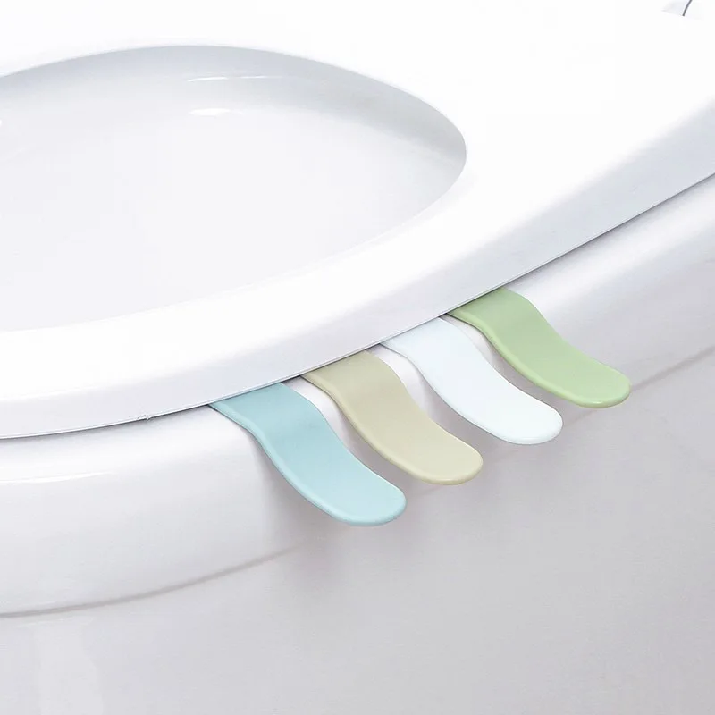 Simple toilet lid lifter anti-dirty hands  handle toilet solid color toilet lid handle