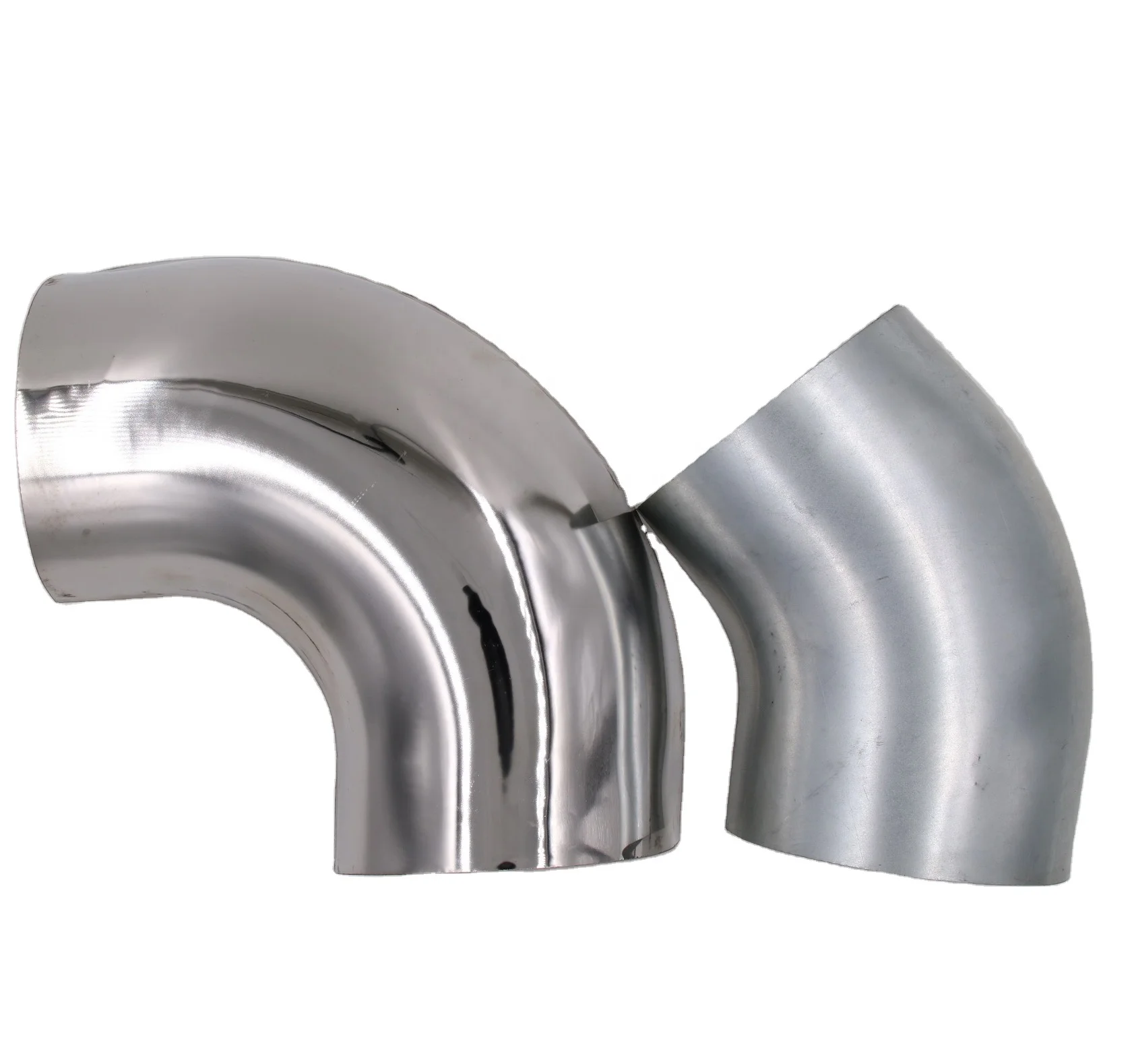 Hvac System & Part Round Duct Fittings Pressed Bend Halves Elbow For