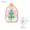 Pink Flower Arch Charm B