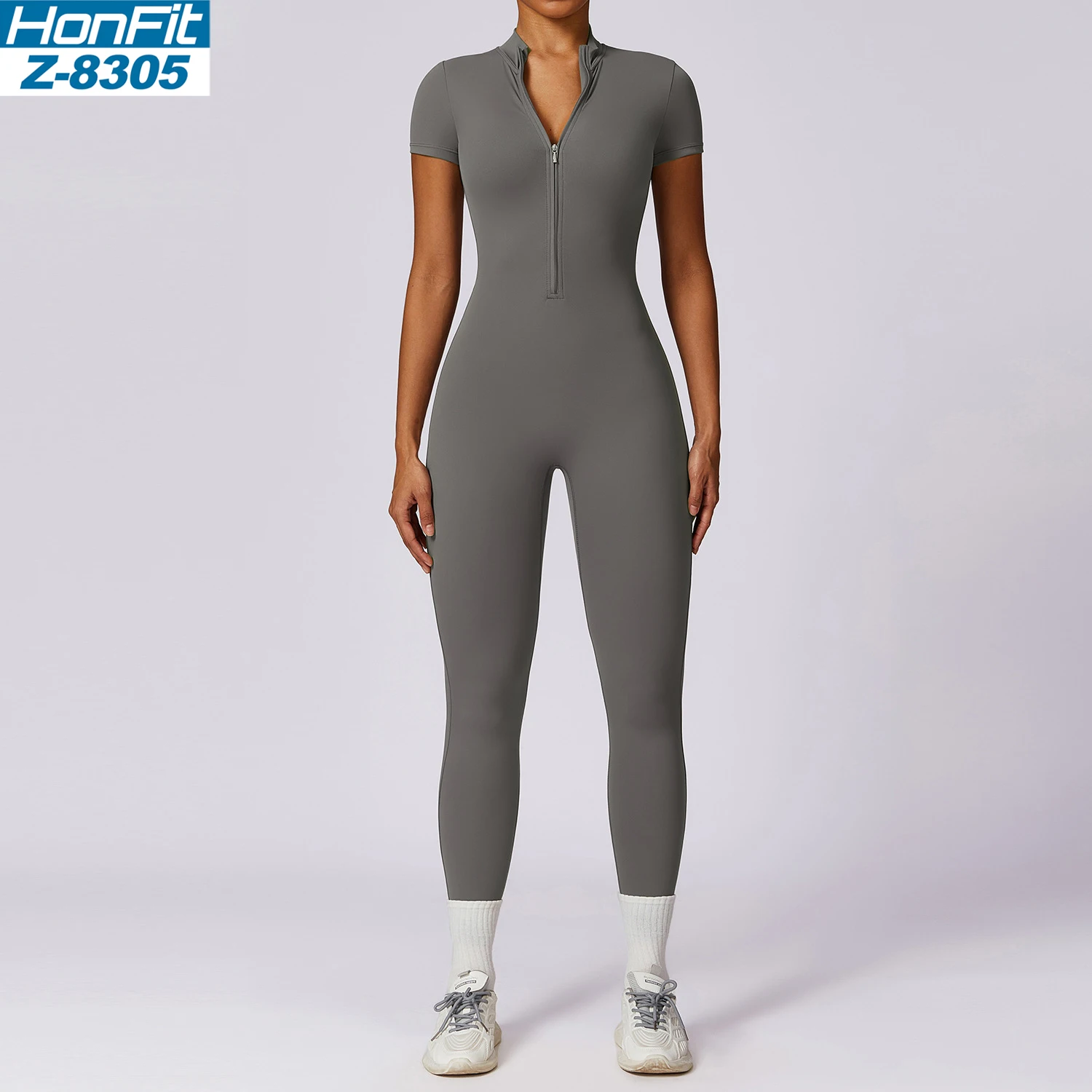 78% Nylon 22% Spandex Fitness Gym Sport High Quality Jumpsuits